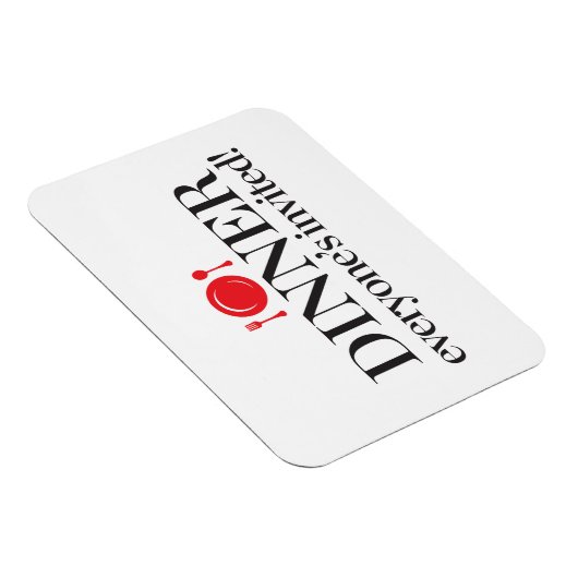 Abendessen Alle sind eingeladen Magnet (Rechte Seite)