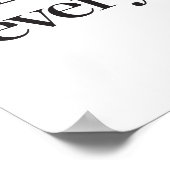 Abendessen Alle sind eingeladen Poster (Ecke)