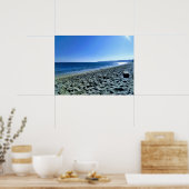 Abendessen am Strand von Malibu Poster (Küche)