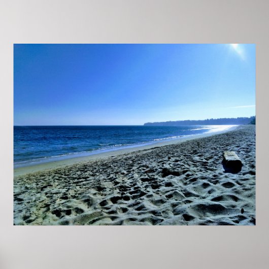 Abendessen am Strand von Malibu Poster (Vorne)