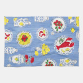 Abendessen an der Amalfiküste Geschirrtuch (Horizontal)