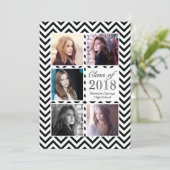 Abendessen an der High School Graduation Party - F Einladung (Stehend Vorderseite)