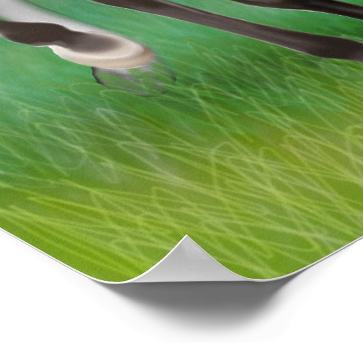 Abendessen auf dem Bauernplakat Poster (Ecke)