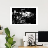 Abendessen auf der Straße Poster (Heimbüro)