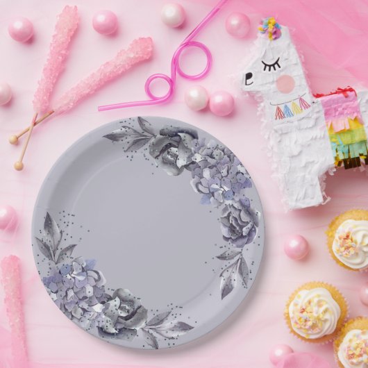 Abendessen auf Papier für Hochzeitsschiefer Pappteller (Party)