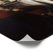 Abendessen bei Emaus von Carl Bloch Print Poster (Ecke)