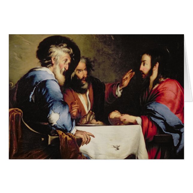 Abendessen bei Emmaus (Vorderseite (Horizontal))