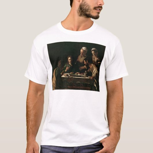Abendessen bei Emmaus, 1606 T-Shirt (Vorderseite)