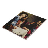 Abendessen bei Emmaus Fliese (Seite)