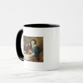 Abendessen bei Emmaus (Öl auf Leinwand) 2 Tasse (Vorderseite Links)