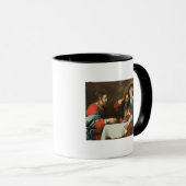 Abendessen bei Emmaus (Öl auf Leinwand) 2 Tasse (VorderseiteRechts)
