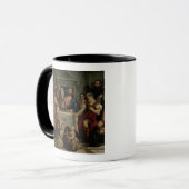 Abendessen bei Emmaus (Öl auf Leinwand) Tasse (Vorderseite Links)