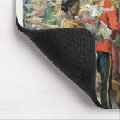 Abendessen der Kinder Weihnachtsin Meer Mousepad (Ecke)