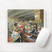 Abendessen der Kinder Weihnachtsin Meer Mousepad (Mit Mouse)