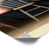 Abendessen für Schwellen von Grant Wood Poster (Ecke)