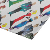 Abendessen Gast Glasschneideplatte Schneidebrett (Ecke)