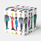 Abendessen Gäste bevorzugen Boxen Geschenkschachtel (Rückseite)