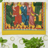 Abendessen Geschirrtuch (Gefaltet)