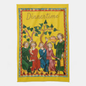 Abendessen Geschirrtuch (Vertikal)