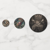 Abendessen — gotisch Viktorianisch Konfetti (Vorderseiten)