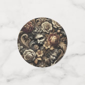 Abendessen — gotisch Viktorianisch Konfetti (Klein Vorderseite)