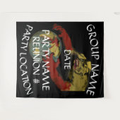 Abendessen Happy Hour Girls Boys Night Out 2024 We Wandteppich (Vorderseite (Horizontal))