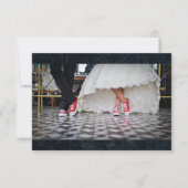 Abendessen Hochzeitskaffee UAWG RSVP Karte (Vorderseite)