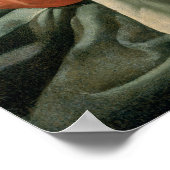 Abendessen im Emmaus, 1620 Poster (Ecke)