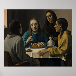 Abendessen im Emmaus (1937) — Van Meegeren Poster