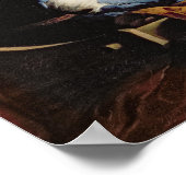 Abendessen im Emmaus Poster (Ecke)