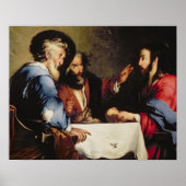 Abendessen im Emmaus Poster (Vorne)