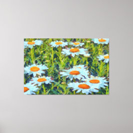 Abendessen im Garten Blumenstrauß Kunst und Kultur Leinwanddruck