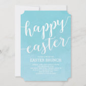 Abendessen im Osterfest Party Einladung (Vorderseite)