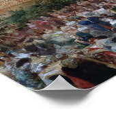 Abendessen im Salle des Spectacles am Poster (Ecke)