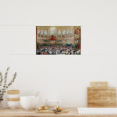 Abendessen im Salle des Spectacles am Poster (Küche)