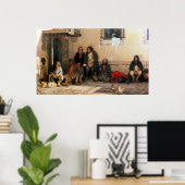 Abendessen im Zemstvo, 1872 Poster (Heimbüro)