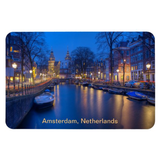 Abendessen in Amsterdam Magnet (Horizontal)
