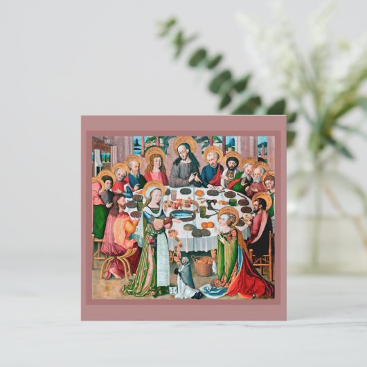 Abendessen in Bethany (M 055) (Stehend Vorderseite)