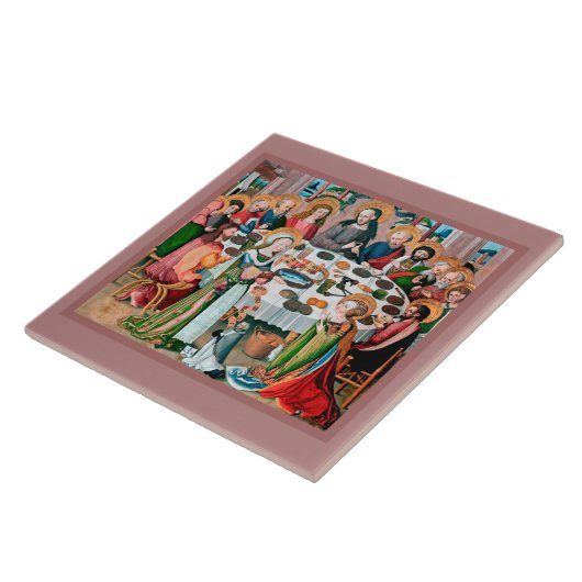 Abendessen in Bethany (M 055) Fliese (Seite)