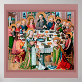 Abendessen in Bethany (M 055) Poster (Vorne)