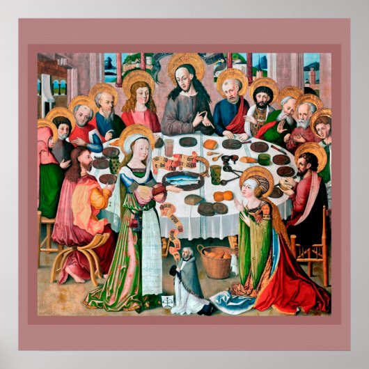 Abendessen in Bethany (M 055) Poster (Vorne)