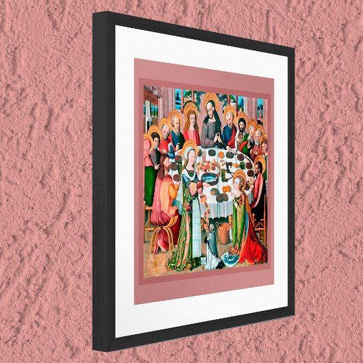 Abendessen in Bethany (M 055) Poster