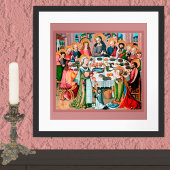 Abendessen in Bethany (M 055) Poster