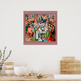 Abendessen in Bethany (M 055) Poster