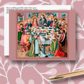 Abendessen in Bethany (M 055) Postkarte