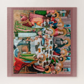 Abendessen in Bethany (M 055) Puzzle (Horizontal)