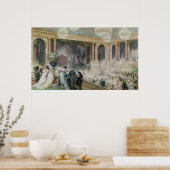 Abendessen in den Tuilerien, 1867 Poster (Küche)