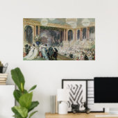 Abendessen in den Tuilerien, 1867 Poster (Heimbüro)
