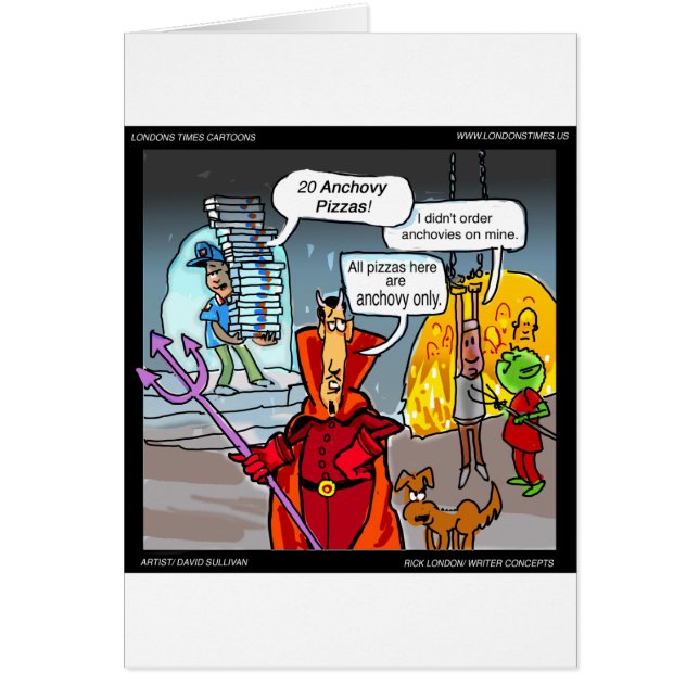 Abendessen in der Hölle Funny Gift T-Shirts Karten (Vorne)