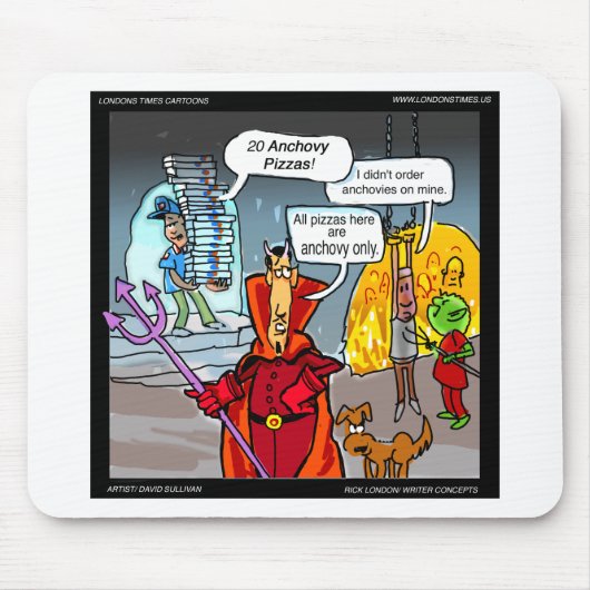 Abendessen in der Hölle Funny Gift T-Shirts Karten Mousepad (Vorne)